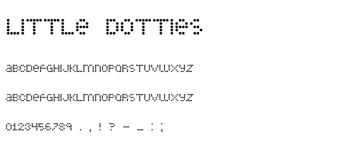 Little Dotties police