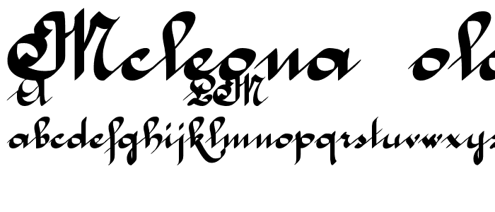 McLeona Bold font