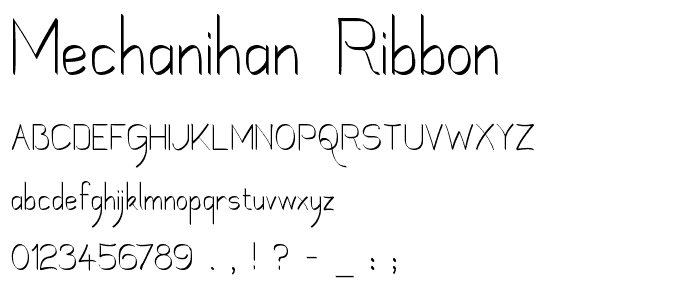 Mechanihan Ribbon police