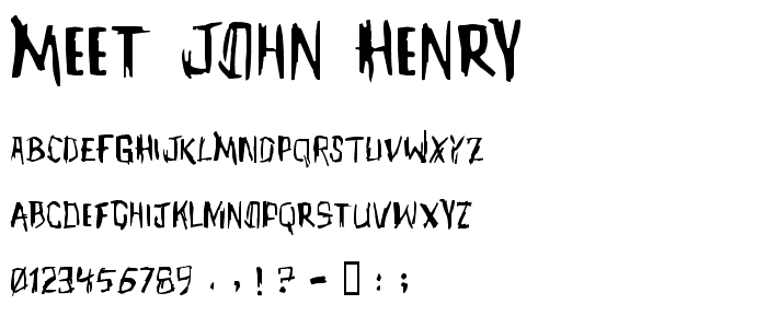 Meet John Henry police