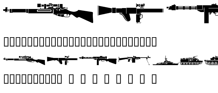 Military dingbats   Fenotype police