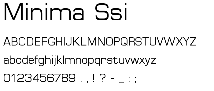 Minima SSi police