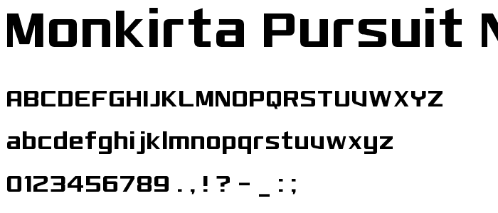 Monkirta Pursuit NC police