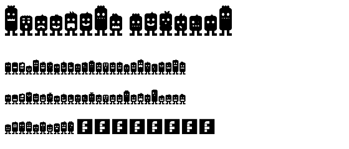 Monsterz Regular font