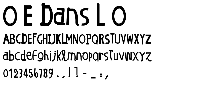 O E dans l_O font