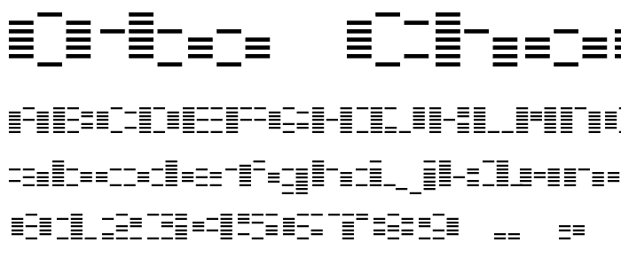 OTO chouha font