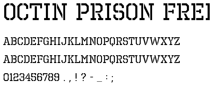 Octin Prison Free police