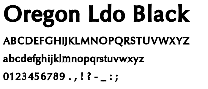 Oregon LDO Black police