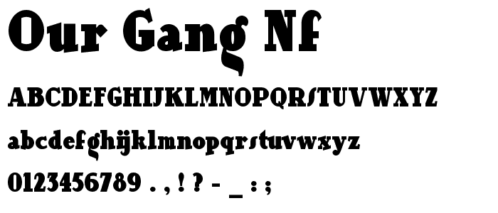 Our Gang NF police