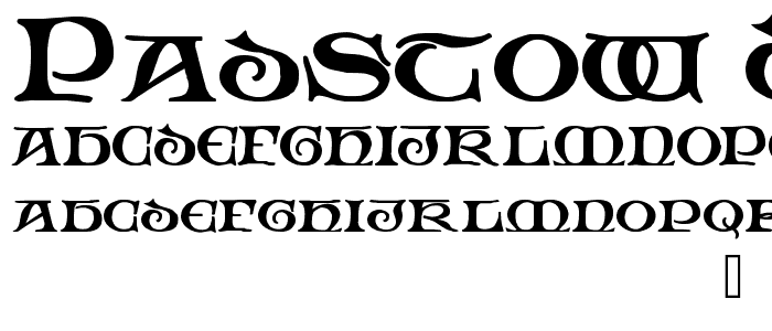 Padstow Demo font