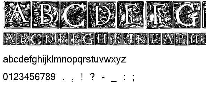 Pyle Initials Demo font