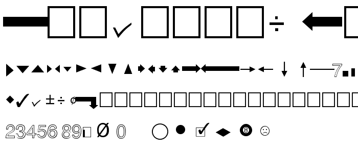 QuickType Pi font