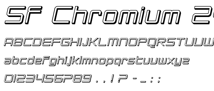 SF Chromium 24 Oblique police