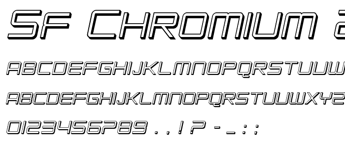 SF Chromium 24 SC Oblique police