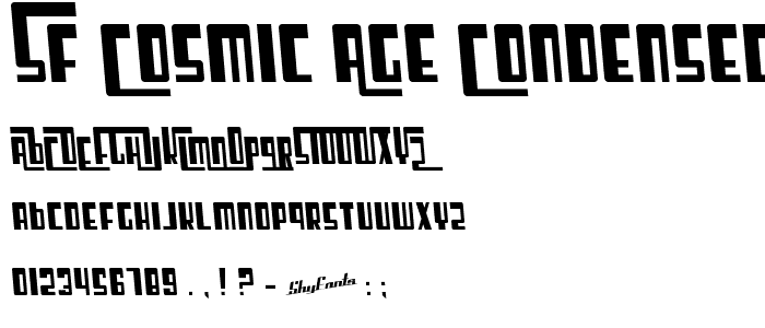 SF Cosmic Age Condensed police