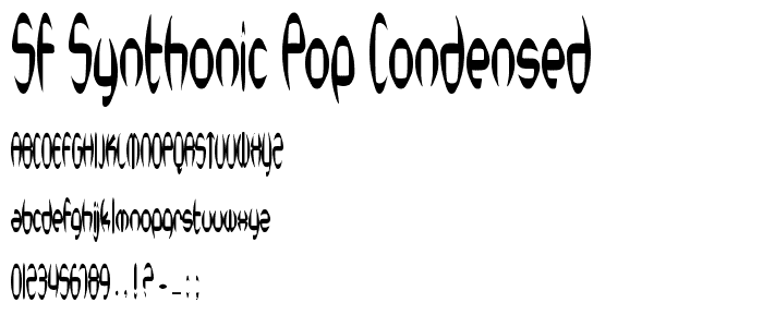 SF Synthonic Pop Condensed police