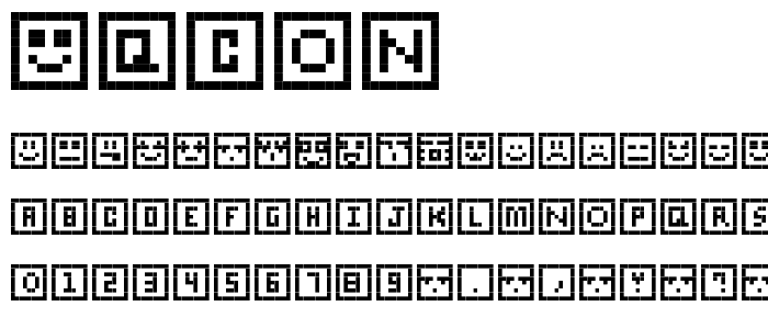 SQcon font