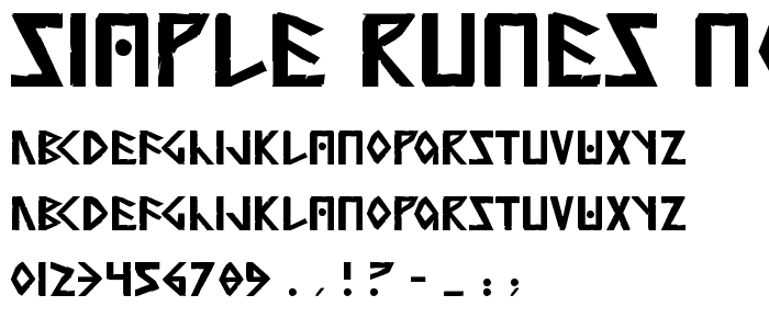 Simple Runes Normal police