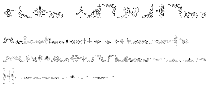 Soft Ornaments Two font