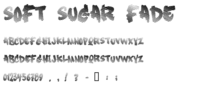 Soft Sugar fade font