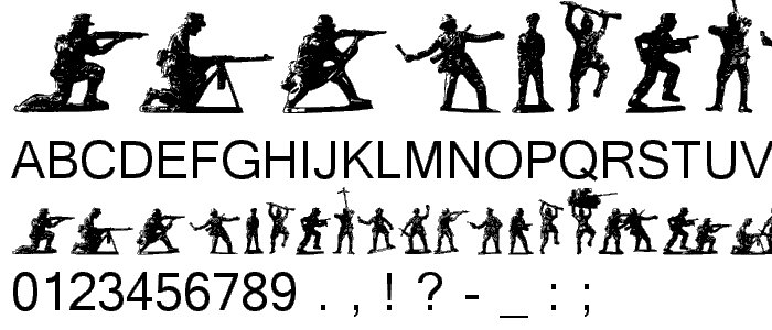 Soldiers of Hell font