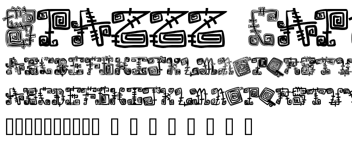 Spazzz Caps font