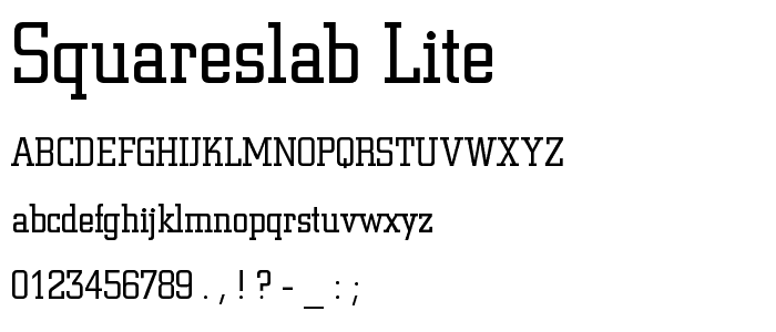 SquareSlab Lite police