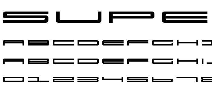 Super Ultra 911 font