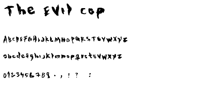 The Evil Cop police