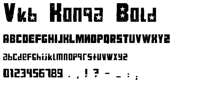 VKB KonQa Bold font