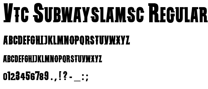 VTC SubwaySlamSC Regular police