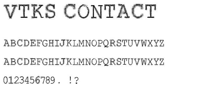 VTKS CONTACT police