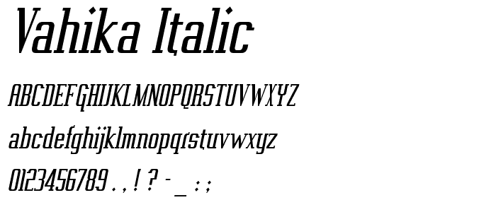 Vahika Italic police