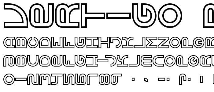 Vertigo BRK font