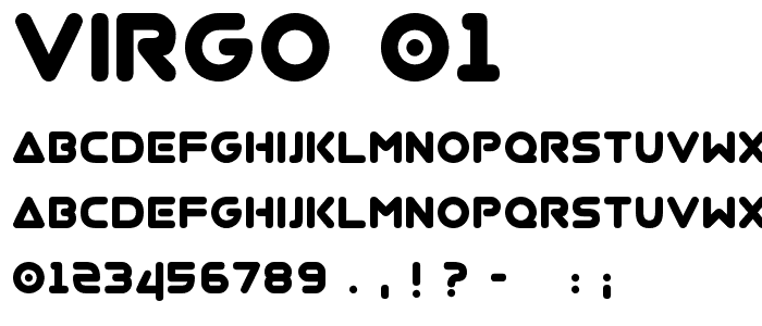 Virgo 01 font