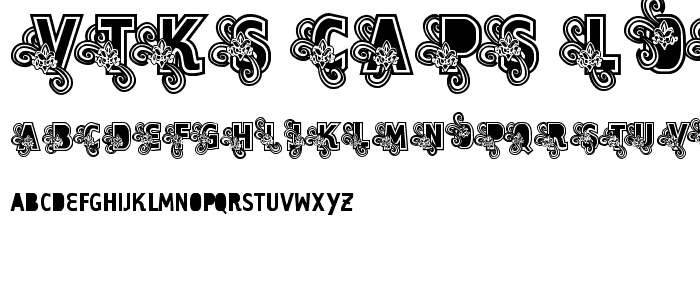 Vtks Caps Loco font