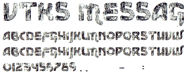 vtks message font