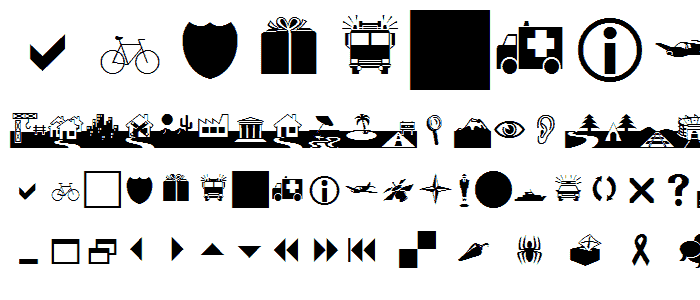 Webdings font