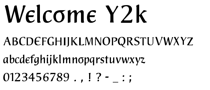 Welcome Y2K police