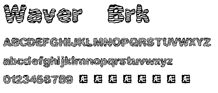 waver (BRK) font