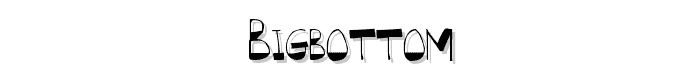 BigBottom font