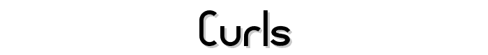 curls font