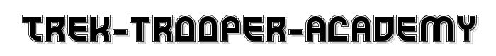 Trek Trooper Academy font