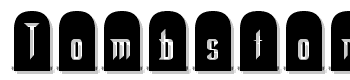 Tombstone-Regular font